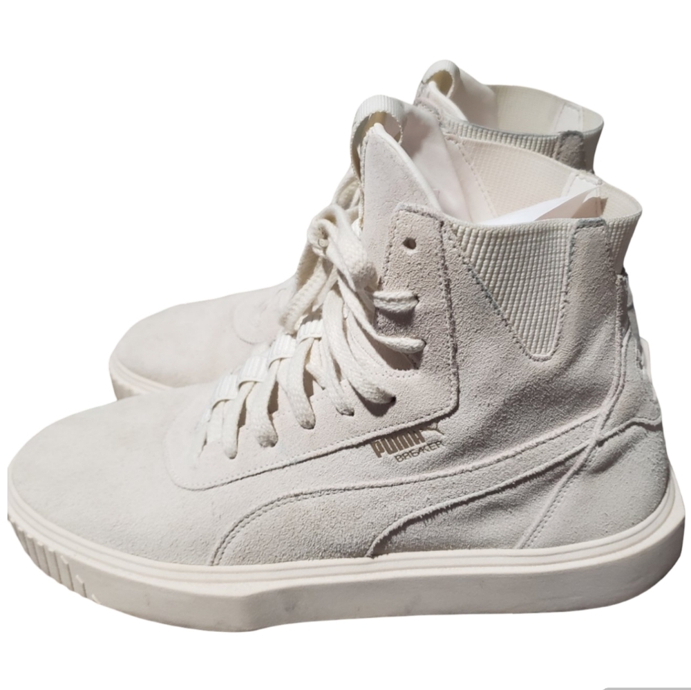 Puma Hi Top Cream Breaker Size 10